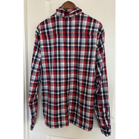 Tommy Hilfiger Mens Shirt Extra Large Button Plaid Adaptive Easy Closure - Picture 3 of 13
